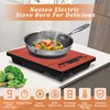 Noxton Portable Electric Stove 110V, 1800W Single Burner Electric Cooktop,