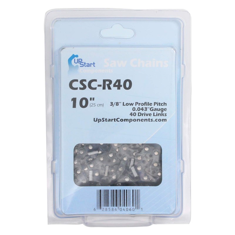 4-Pack 10-Inch Chainsaw Chain Replacement for Black & Decker LCS1020