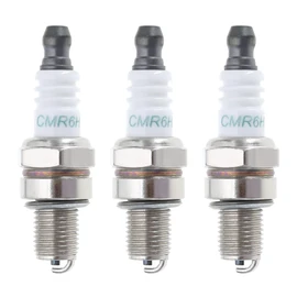 eMagTech 3PCS CMR6H Spark Plug Compatible with Stihl FS90 FS100 FS110 FS90R FS100R FS110R Trimmer Replacement Parts Garden Tool Accessories