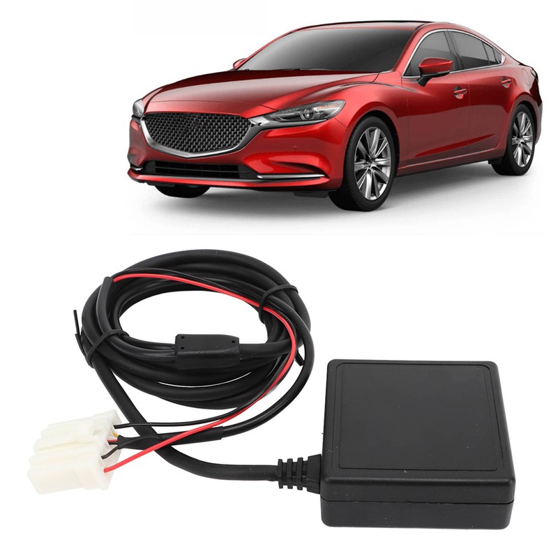 Car Bluetooth Adapter Portable Aux Input Hands Free Calls Noise