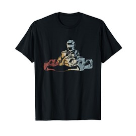 Go Kart Retro Style Vintage T-Shirt
