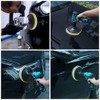 URAQT Car Polishing Pads for Drill, 8 Pack Professional Wool