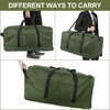 Finnhomy 2PK 120L Foldable Rolling Duffel Bag with 3 Wheels,