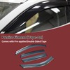 HEROFFIX 1 Set Window Deflectors for Mazda CX-5 2017-2024 Side