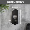 PLORIS by Monster Fairings - Agarraderas plateadas para manubrio de