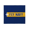 CafePress U.S. Navy: Fly Navy (E 2) Throw Blanket Super