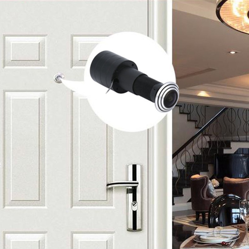 Door Peephole Camera 2MP HD Support Memory Card Storage Cloud