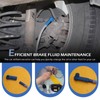 Ferianl 3.93Ft Brake Fluid Bleeder Hose, Silicone Brake Bleeder Hoses,
