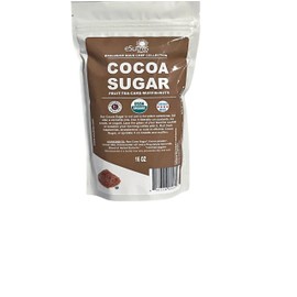 Esutras Organics Sugar, Cocoa, 16 Ounce