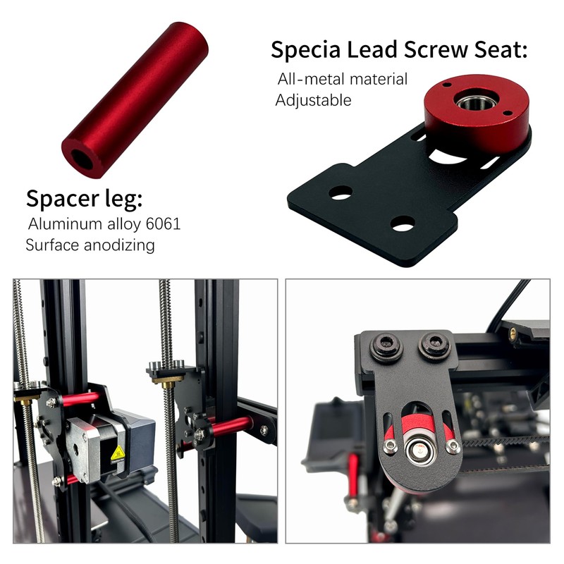 Dual Z-axis MGN12H Linear Guide Rail Kit 3.0 Upgrade for