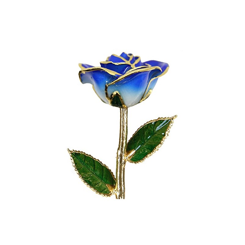 24k Gold Rose - Real Rose Dipped in Gold (2-Tone
