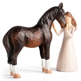 Horse Girls Gift Horse Figures: Horse Girls Gift 4 5 6 7 8 9 10 Years Horse Decoration, Horse Gifts for Adults Women Collecta Horses, Gift Horses Girls Christmas, Birthday