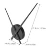 Levemolo Retro Style Metal Clock Kit Simple Elegant Bedroom Wall