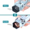 Ramkle Dual Hex Wrench Removal Tool for Anode Rod and