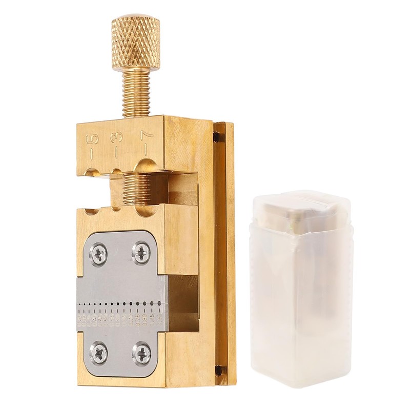 Jectse Compact Watch Repair Tool with Brass Bench Vise Clamp,