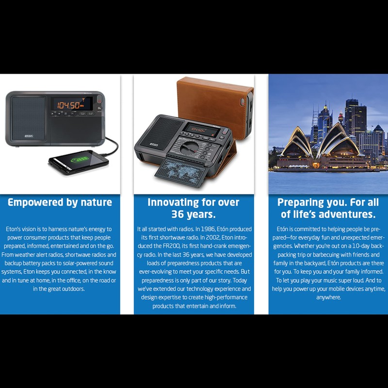 Eton Elite Traveler AM/FM, Longwave, Shortwave Radio with RDS, World