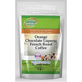 Orange Chocolate Liqueur French Roast Coffee (Gourmet, Naturally Flavored, Whole Coffee Beans) (8 oz, ZIN: 555131) - 3 Pack