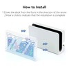 GeekShare Anti Scratch Switch OLED Dock Cover- Hard Faceplate Sleeve