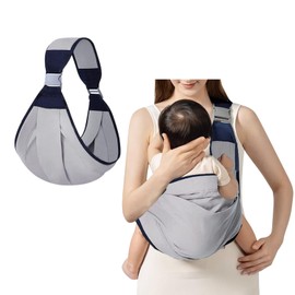 Baby Sling Baby Carrier, Baby Newborn Baby Sling Newborn Baby Sling Adjustable Buckles Baby Carrier, Soft and Breathable Sling for Baby Carrier Toddlers up to 20 kg