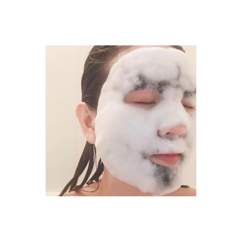 Dimensione PAXMOLY Bubble Mask with Korean Pearl Extract Cleansing, Peeling,