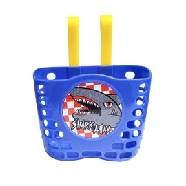 Little-Sweet Kid's Bike Basket, Cute Cartoon Pattern Bicycle Handlebar Basket for Kids