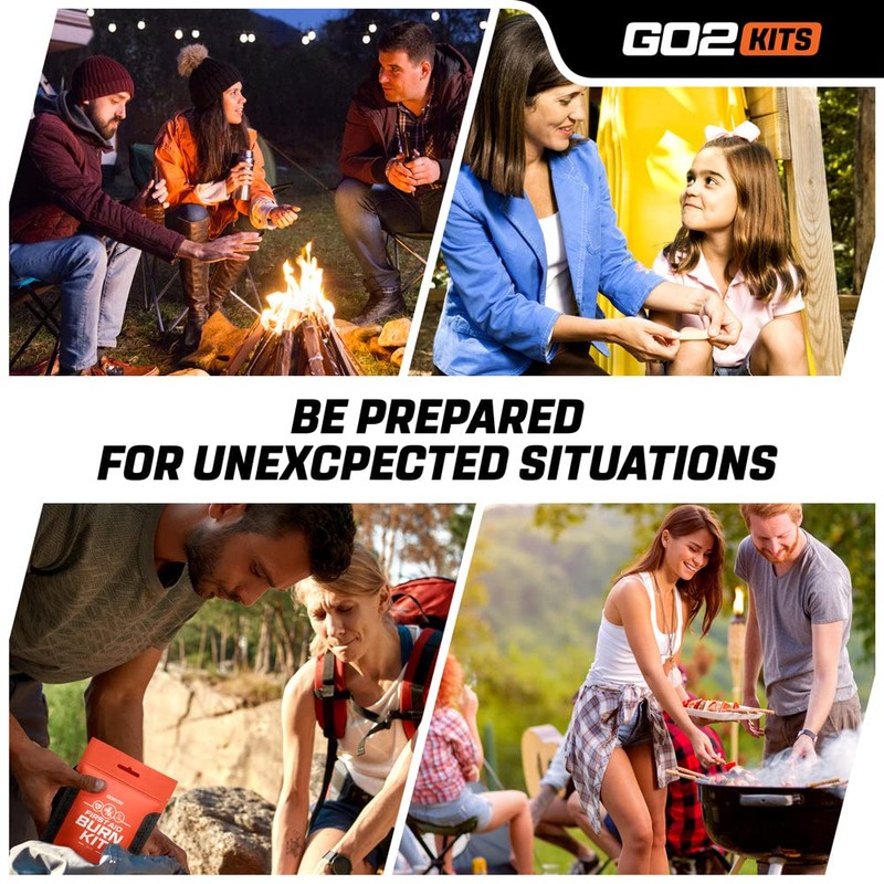 Go2Kits First aid & Burn Kit - Complete Burn Care