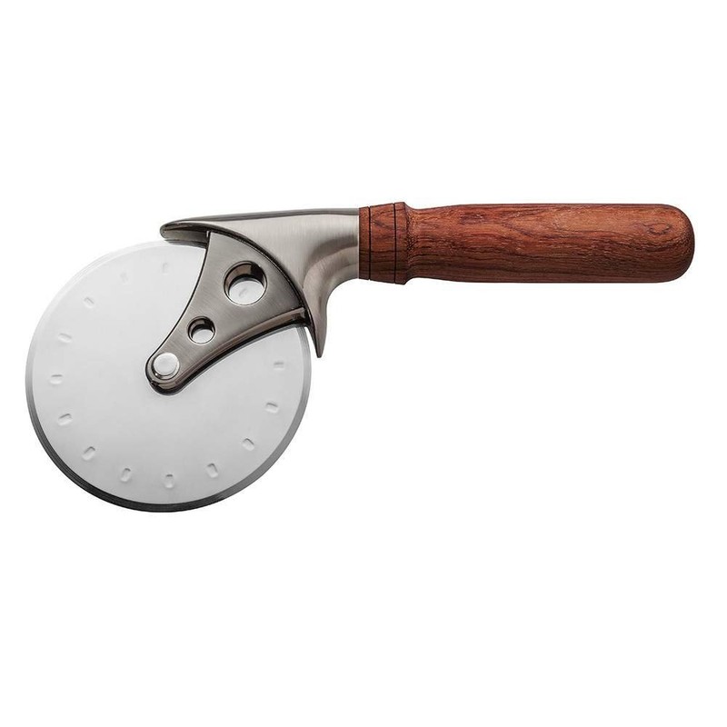 Pizza Cutter Turning Kit - 4” Diameter Stainless Steel Blade