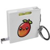 Azeeda 'Cute Kawaii Mango' Keyring Tape Measure/Spirit Level Tool (KM00038652)