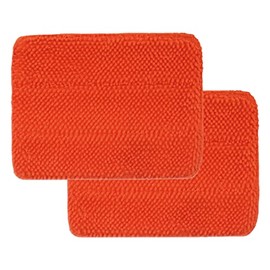 Qaestfy Pack of 2 Chenille Pad Refill Compatible with QAE011 Wall and Baseboard Cleaner Tool with Long Handle Model QAE015