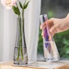 Bamboopack Hand-Made Blown Art Bud Glass Vase - Clear, Modern,