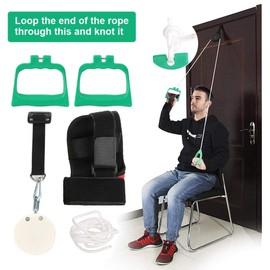 Wytino Polea de Ejercicios Rehabilitación del Hombro Entrenador de la polea para la rehabilitación del Manguito rotador Rehabilitación del Brazo de Ejercicios Flexibilidad de los