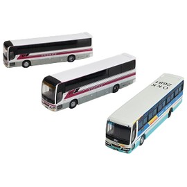 The Bath Collection 313670 Hankyu Bus Group Reorganization Commemorative Set of 3 Diorama Supplies