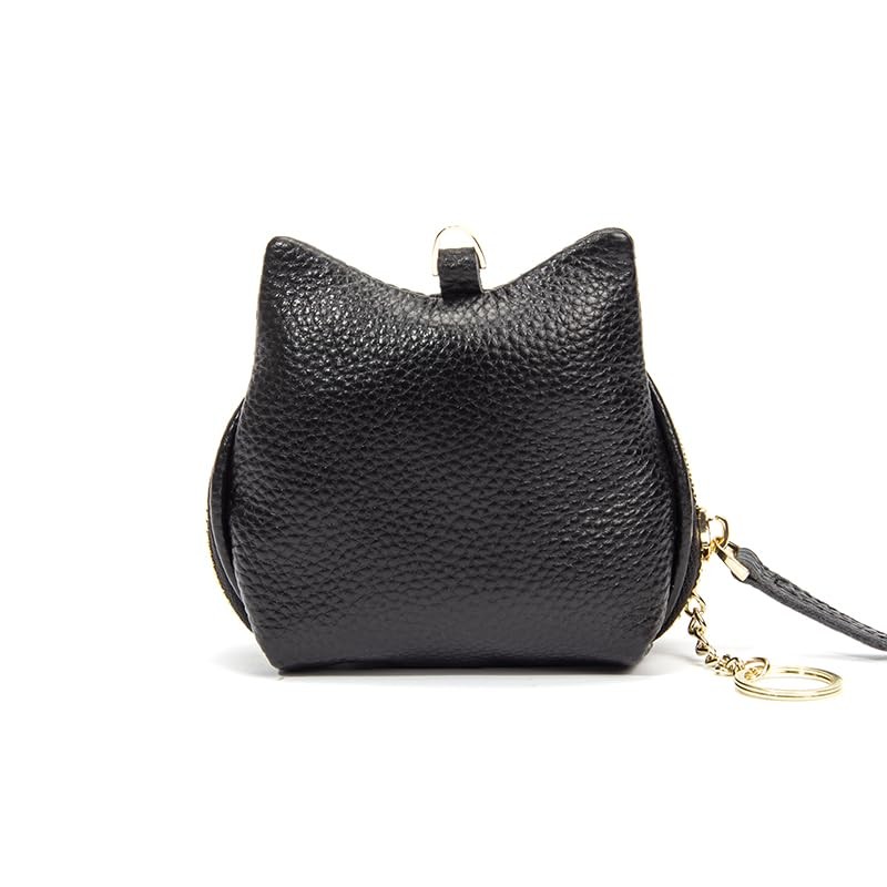 Yocipa Frog Leather Coin Case, Cute Women's Genuine Leather, Mini
