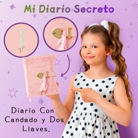 Diario con Cerradura y Llaves para Niña,Diario para niños Con doce constelaciones,180 Páginas Escribible por ambas caras,Con ranura para tarjetas y ranura para bolígrafo,Regalo para Niñas (Negro)