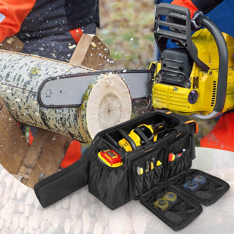 ORKELS 10in &12In Chainsaw Case Compatible with EGO, Dewalt, Greenworks