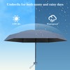 Mini Travel Umbrella, Travel Umbrella, 6 Ribs Mini Umbrella, Small