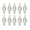 10Pcs LED Underwater Fishing Lure Light Eye Shape Deep Drop
