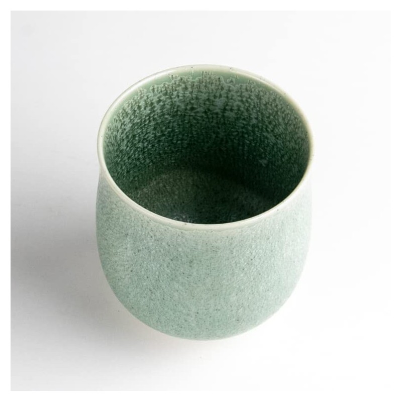 [有田焼] Nightingale Glazed (Large) Tea Bowls (Fool True Right Extra