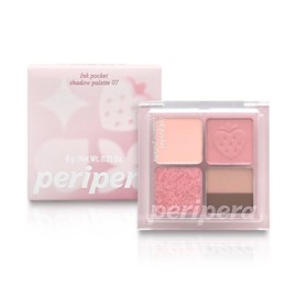 Peripera Ink Pocket Shadow Palette - Strawberry Collection / 페리페라 잉크 포켓 섀도우 팔레트 - 딸기 컬렉션