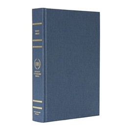 Legacy Standard Bible, Single Column Text Only Edition - Blue Linen Hardcover