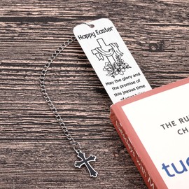 Easter Basket Stuffers First Communion Gifts for Girls Boys Christian Gifts for Women Baptism Gifts for Girl Boys Confirmation Gifts for Teen Girls Teenage Boys Catholic Bible Gifts Bookmark for Women