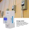DIN Rail Mount Digital Single Phase Energy Meter, DDS015M Watt