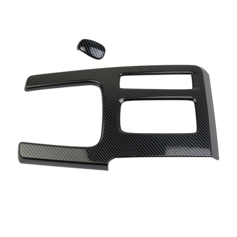 Fewshaw Carbon Fiber Style Automatic Gear Shift Head Panel Cover
