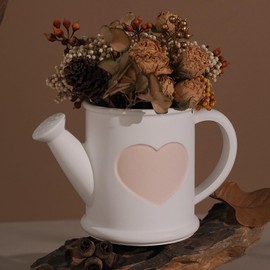 Wehous Candle Holder Silicone Mold, Watering Can Shape Container Resin Molds, Unique Storage Jar Succulent Planter Pot Jewelry Trinket Makeup Holder Epoxy Resin Concrete Cement Mold DIY Home Decor