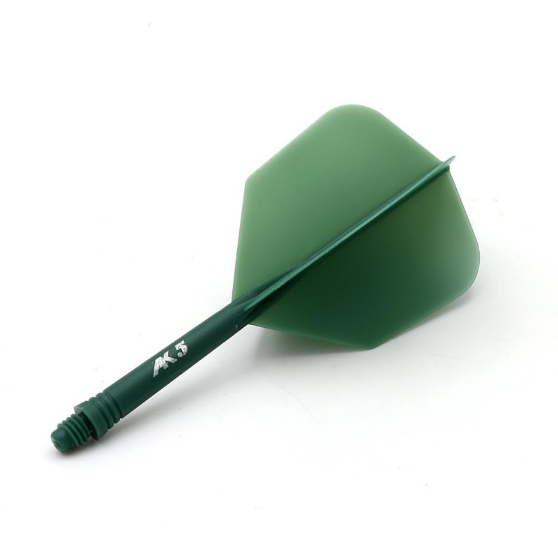 CUESOUL Rust Integrated Dart Shafts and Flights Pack of 6