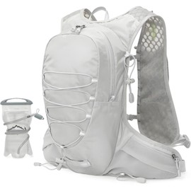 KAPEICamper Running Hydration Vest for Men Women Water Backpack for Running 3L Running Hydration Pack for Trail Running Marathon Race Hiking