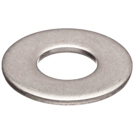 Small Parts 316 Stainless Steel Flat Washer, Plain Finish, 5/8" Hole Size, 11/16" ID, 1-1/2" OD, 0.075" Nominal Thickness (Pack of 10)