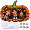 Halloween Inflatable Pumpkin Photo Frame with Spider Web and 6