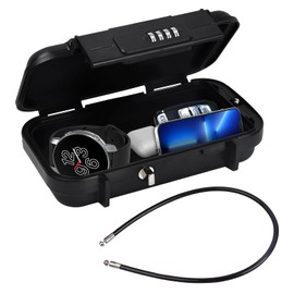 Key Box, Dial Lock, Handbag Safe, Wall Hanging, Small, Waterproof, Dustproof, Anti-Theft, Portable Key Box, Suitable for Business Trips, Travels, Offices, Warehouses, etc