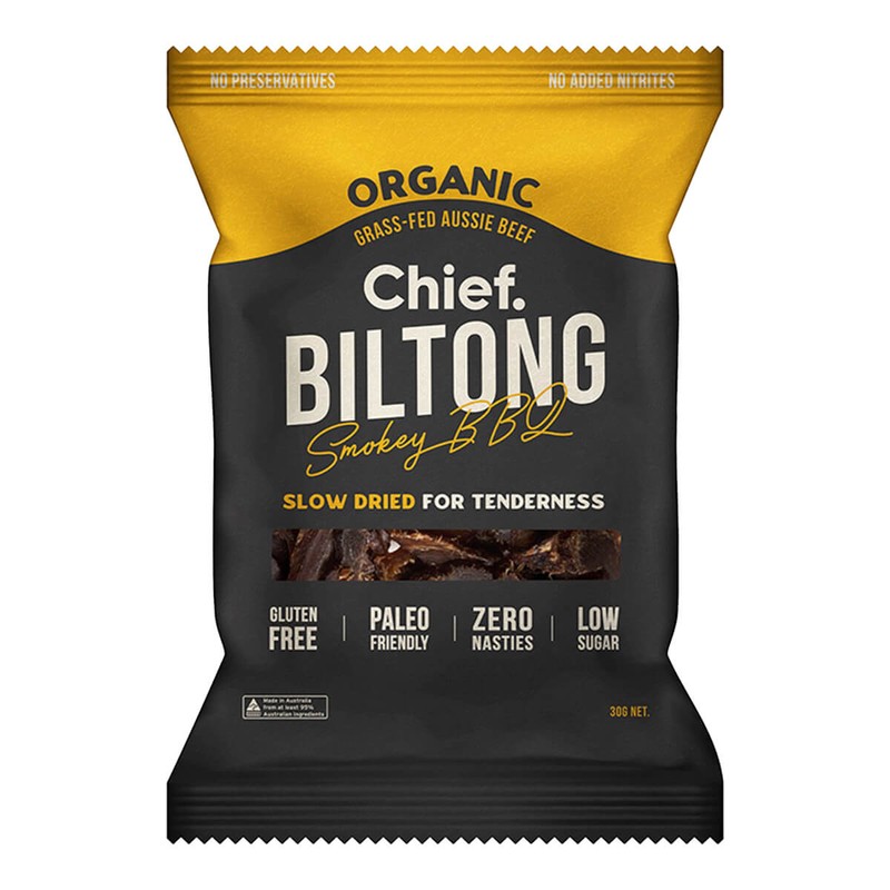 Chief Biltong - Smokey BBQ, 90g